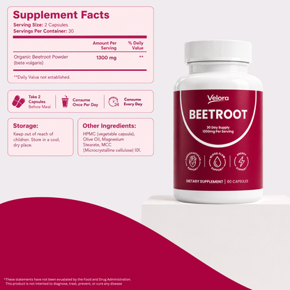 Velora Cold Processed Beetroot